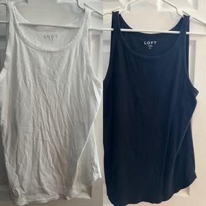 2 Loft tank tops
